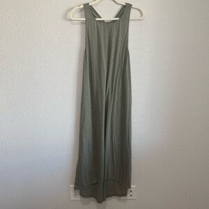 ALICE + OLIVIA by Stacey Bendet Air Halter Maxi Dress Green Large Vacation Boho